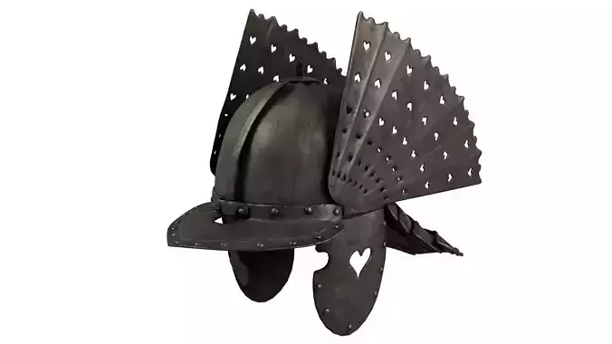 Hussar Helmet 3D model