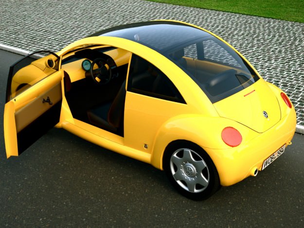 Volkswagen Concept 1 1994 3D model_2