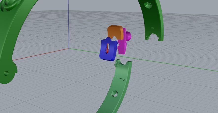 Bracelet size15 Model 5221 3D print model_4