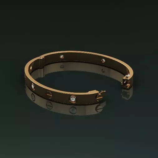 Bracelet size15 Model 5221 3D print model_0