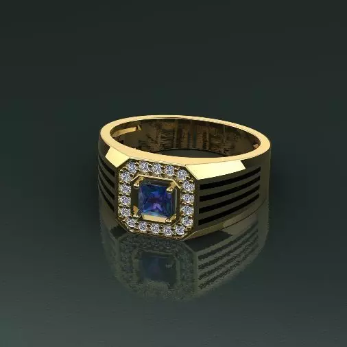 Man ring Model 5217 3D print model_0