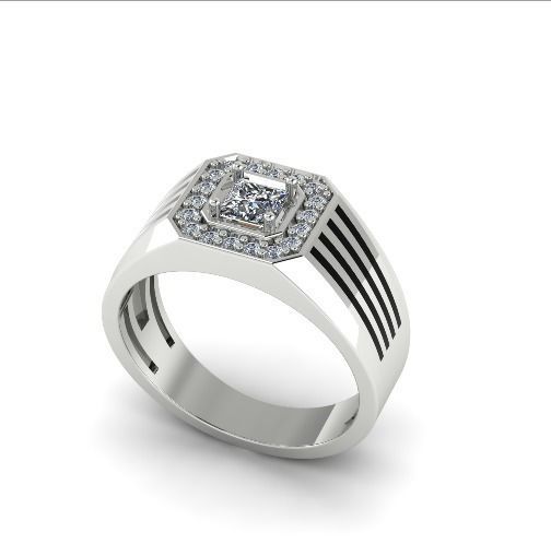 Man ring Model 5217 3D print model_1