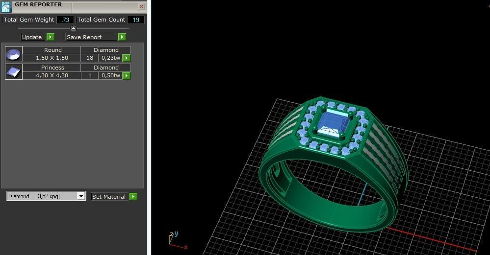 Man ring Model 5217 3D print model_7