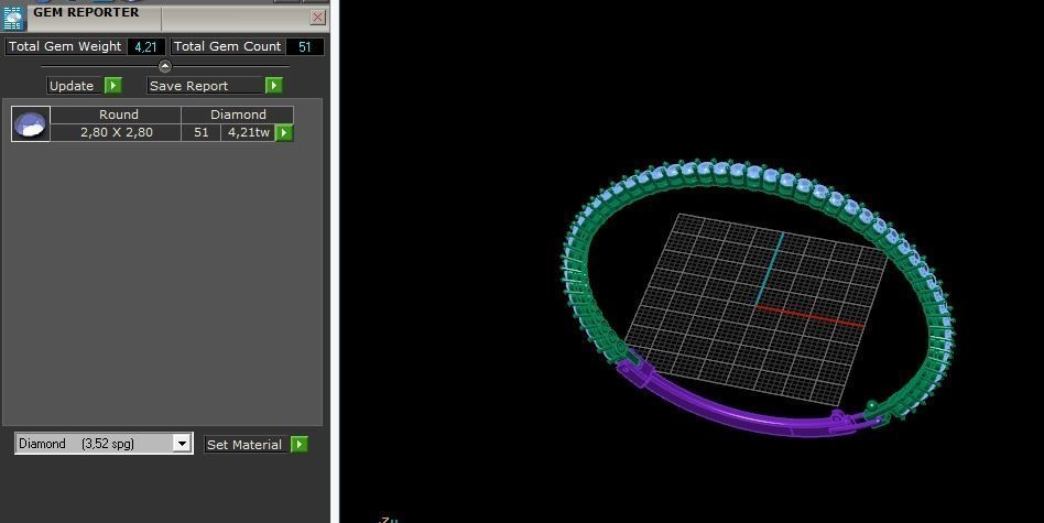 Bracelet Model 5206 3D print model_7