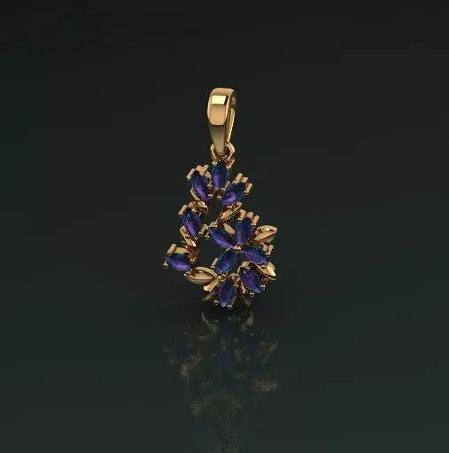 Pendant Model 5204 3D print model_0