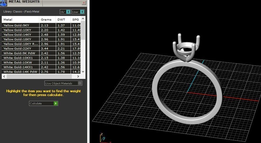 Solitaire ring Model 5202 3D print model_6