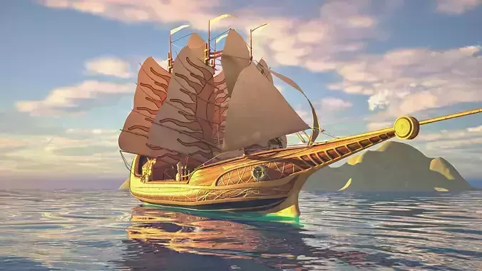 Ship of Numenor - The Rings Of Power