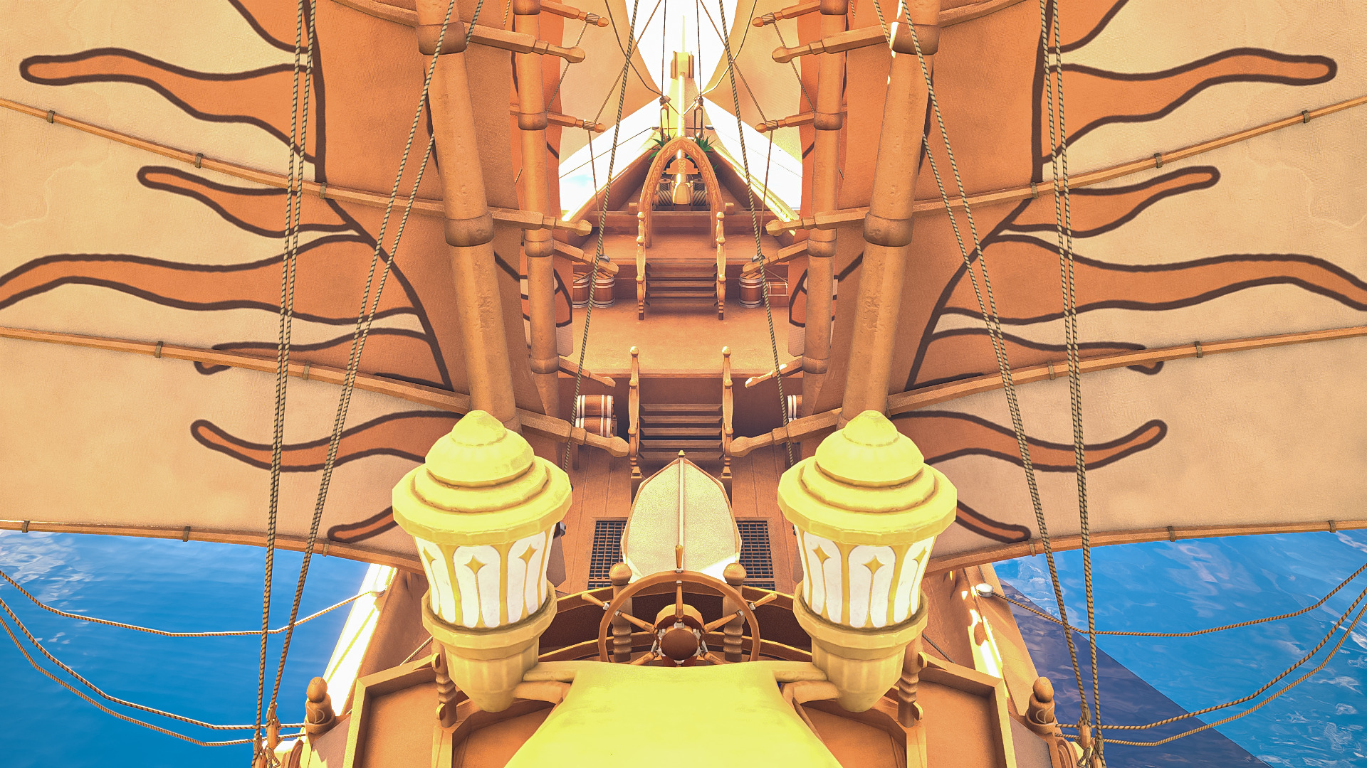 Ship of Numenor - The Rings Of Power Low-poly 3D model_4