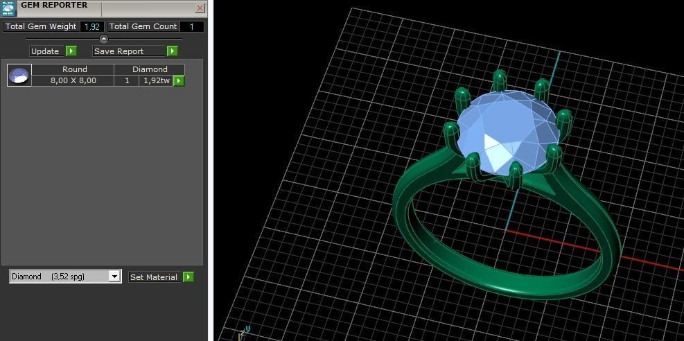 Ring Model 5195 3D print model_7