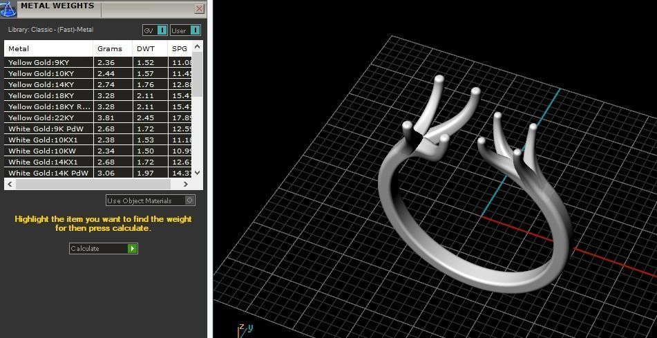 Ring marquise Model 5191 3D print model_7