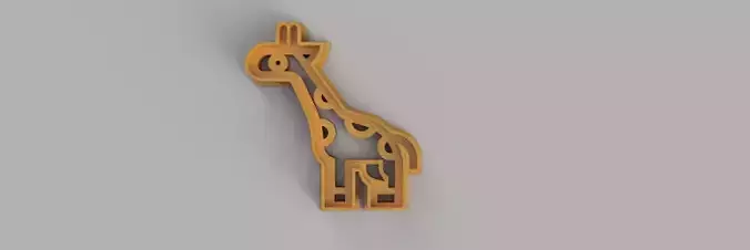 giraffe COOKIE CUTTER