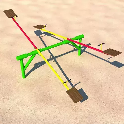 Seesaw 3D Model