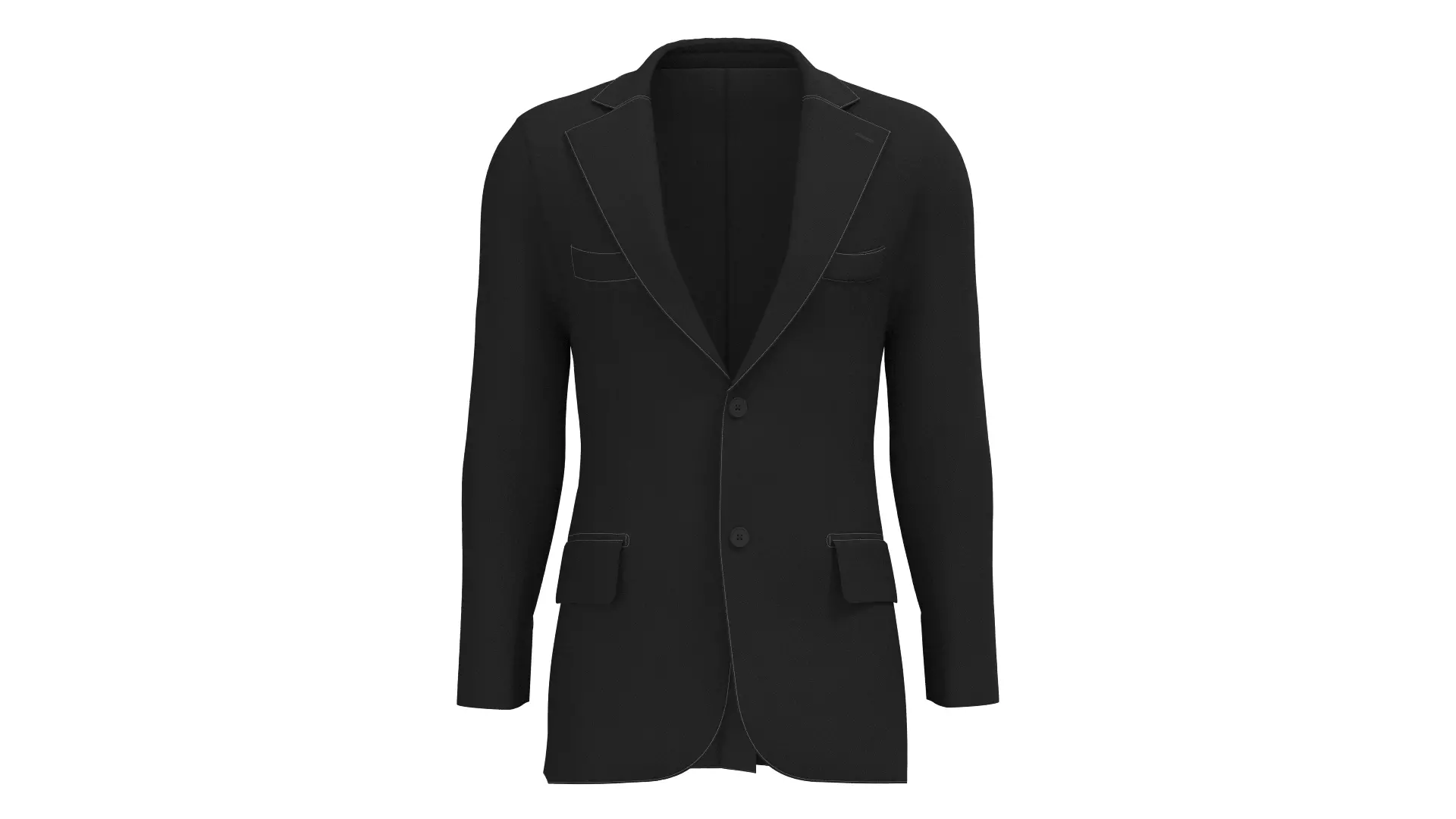 Male blazer jacket Free 3D model