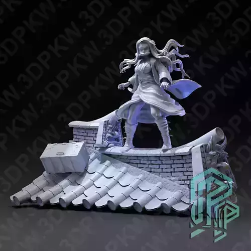 Nezuko base 3D print model