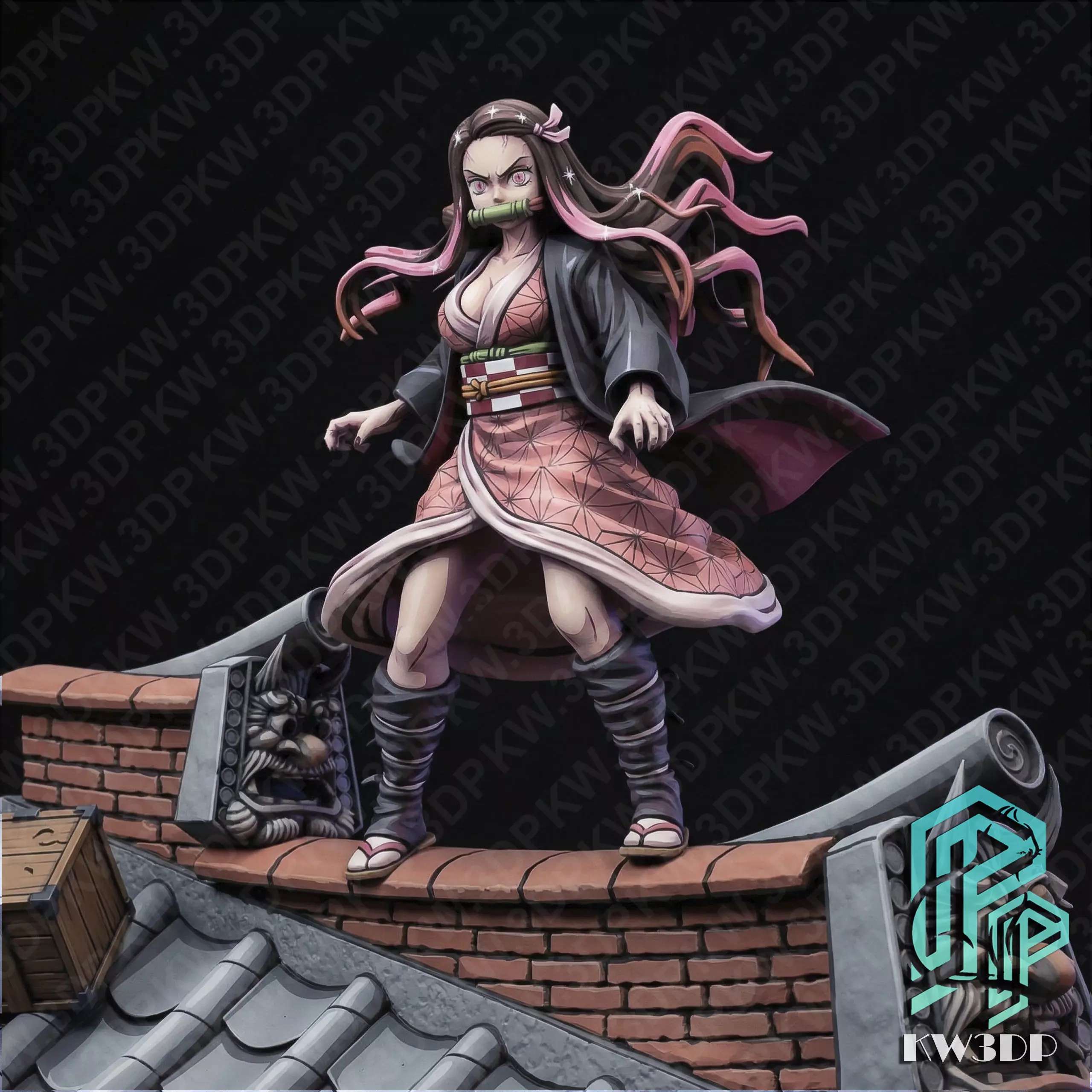 Nezuko base 3D print model