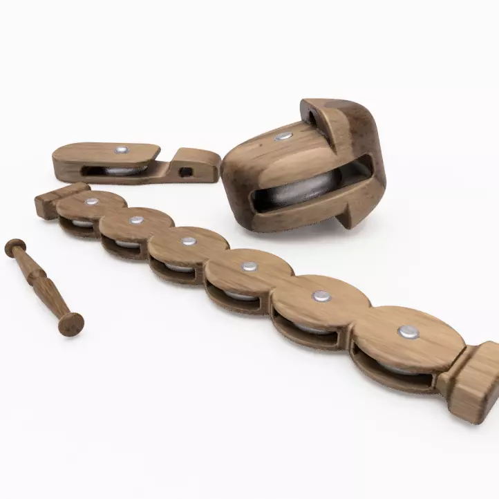 Maritime rigging bundle 3D print model