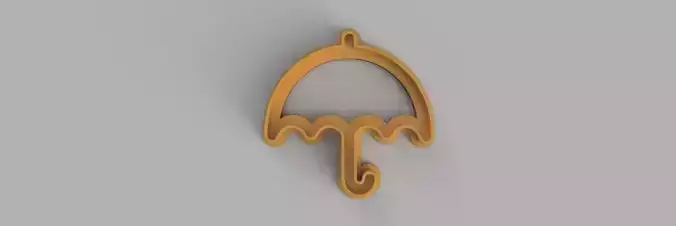 small umbrella COOKIE CUTTER