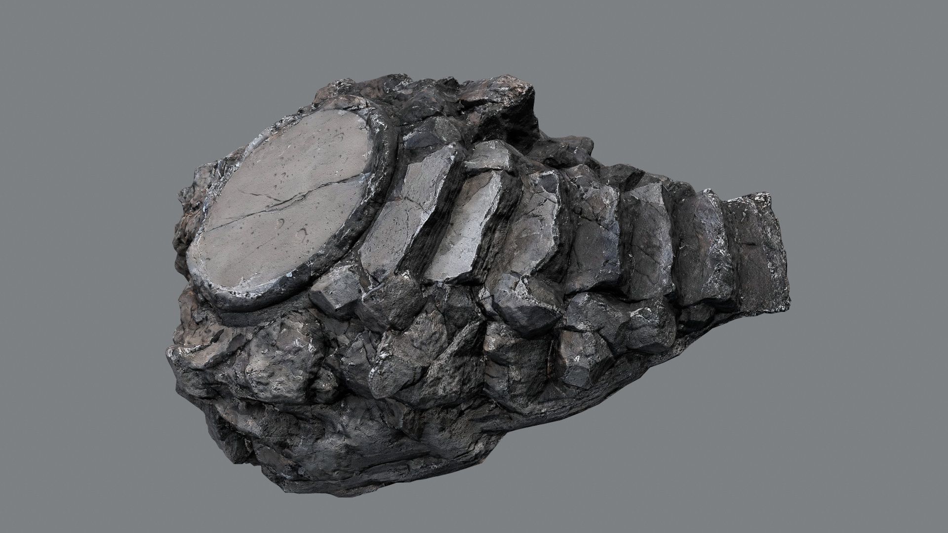 temple Low-poly 3D model_10