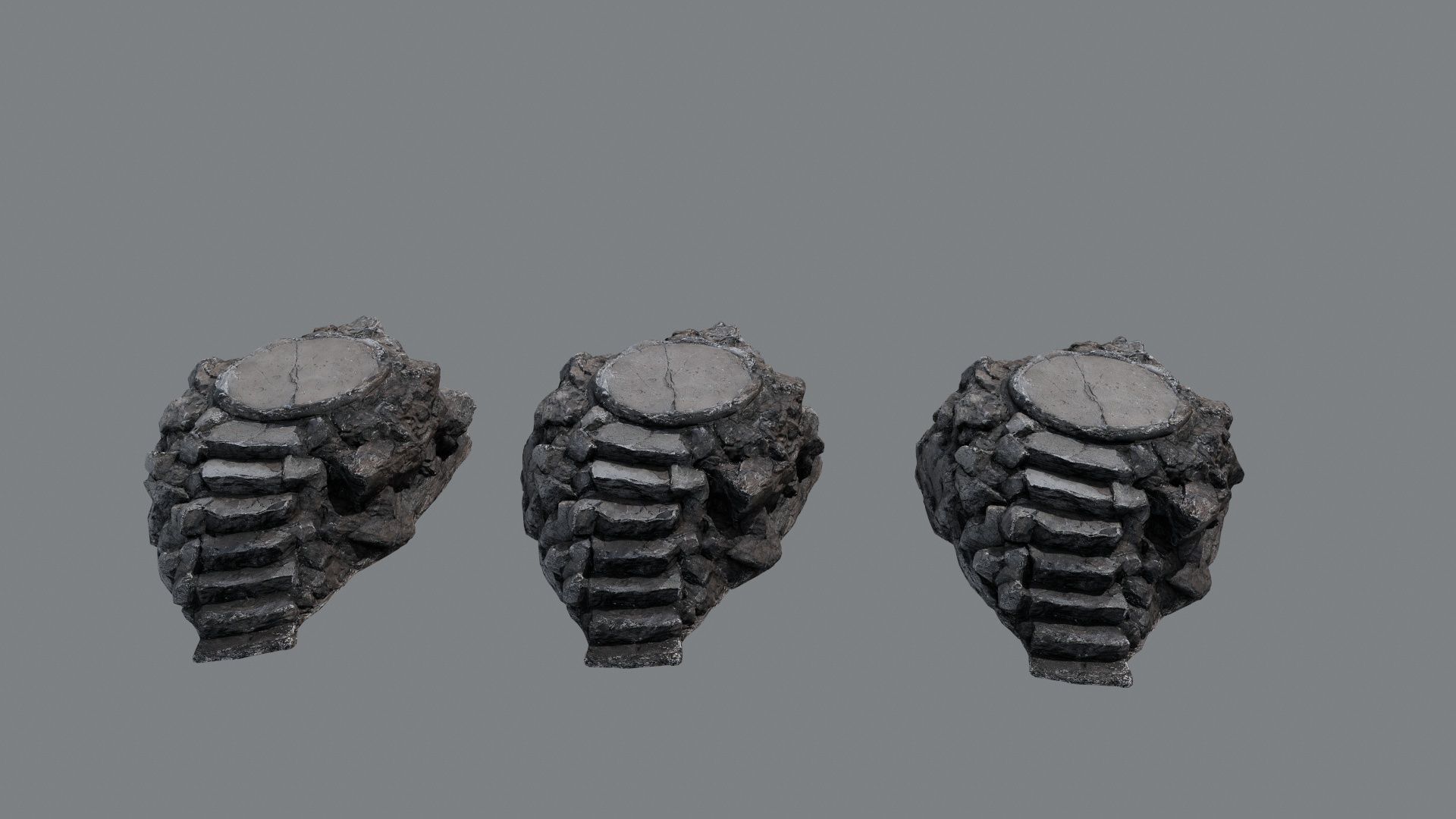 temple Low-poly 3D model_11