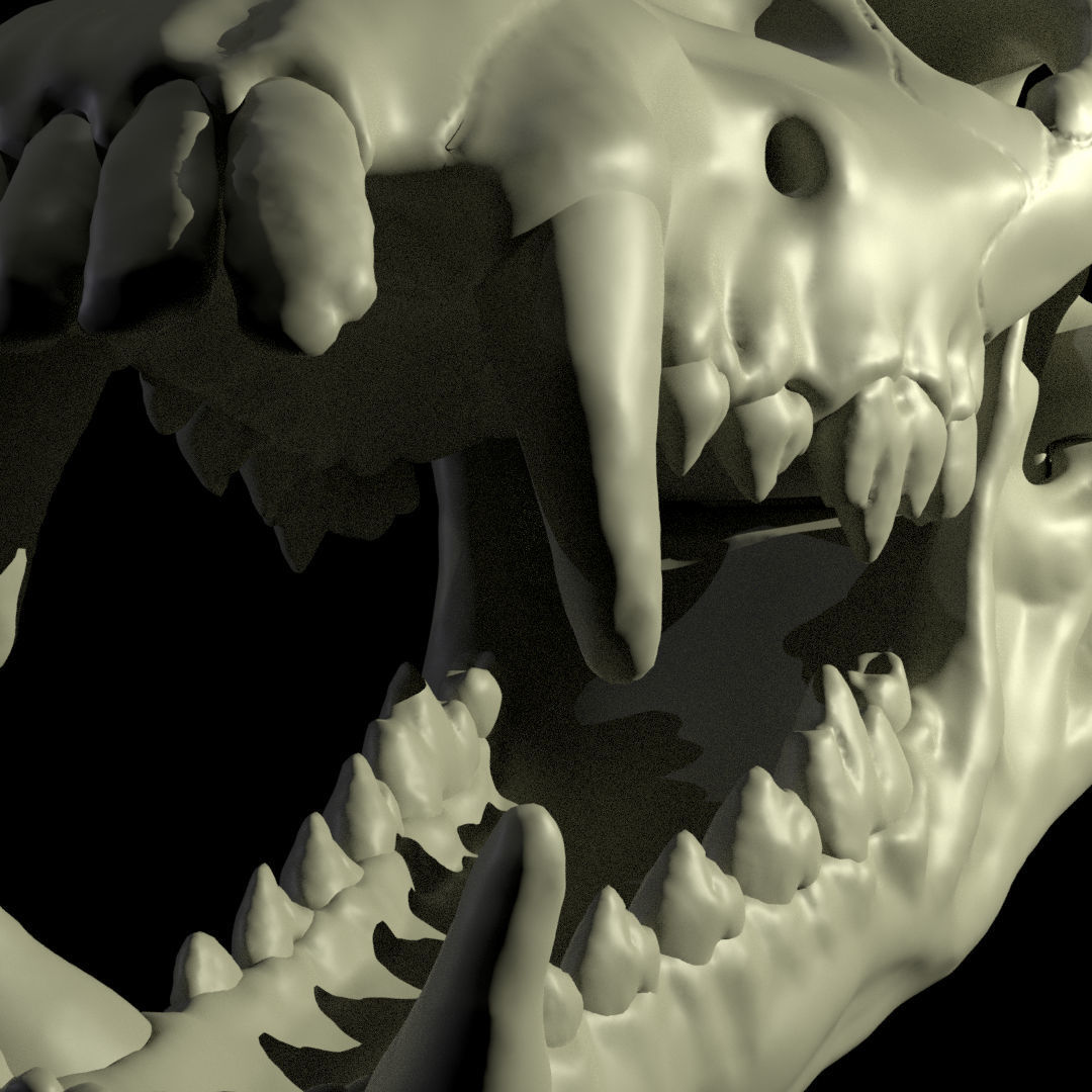 Skull Pet Arm Puppet 3D Print 3D print model_8