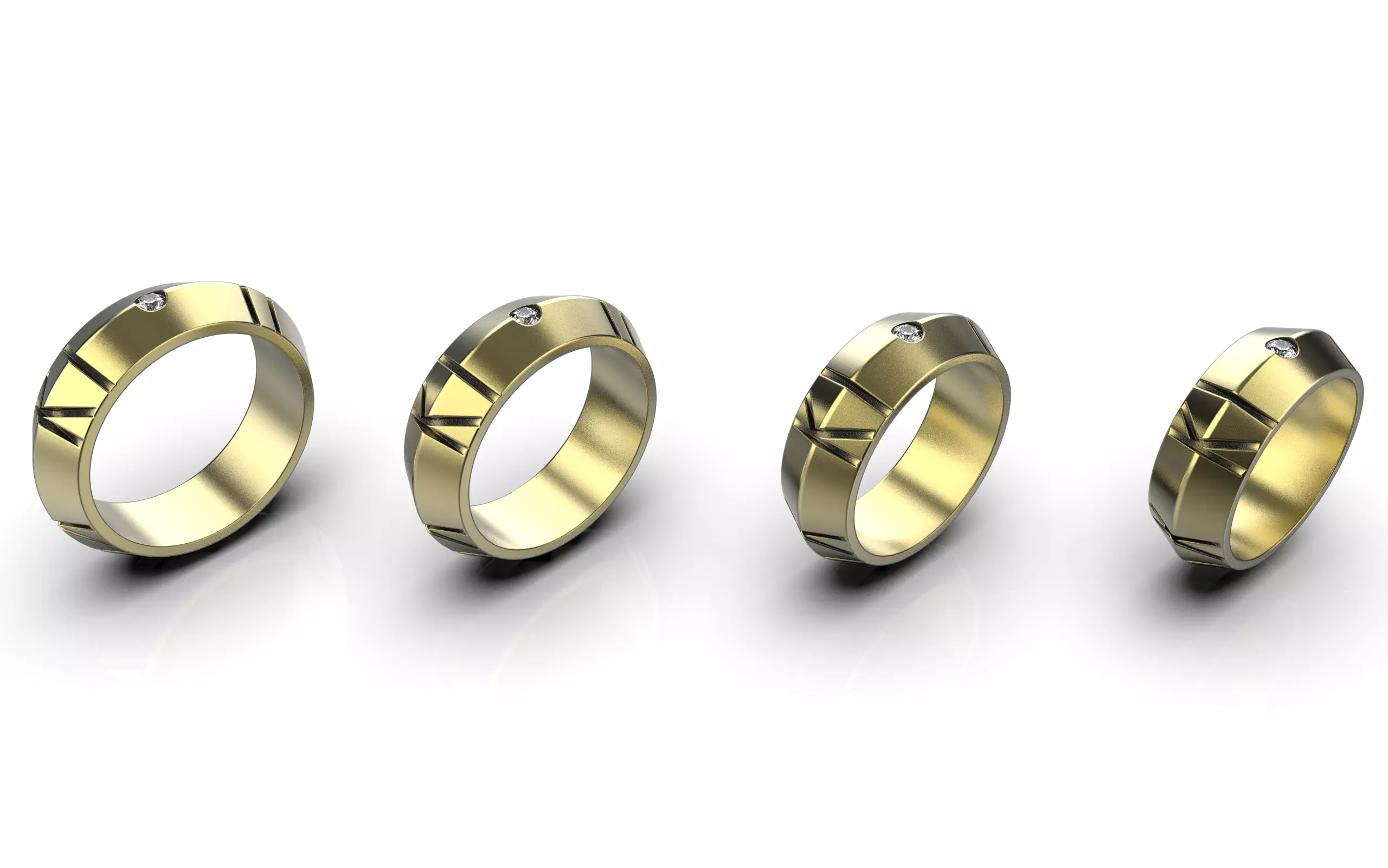 Tiffany The Atlas ring 3D print model