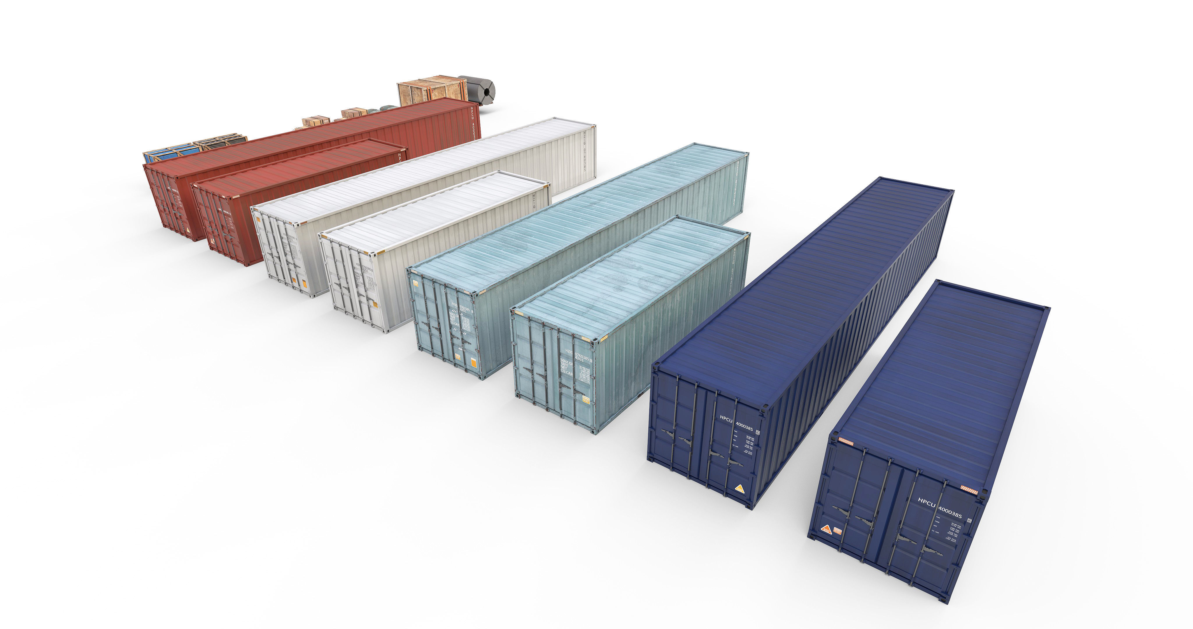 Standard Container 3D model_4