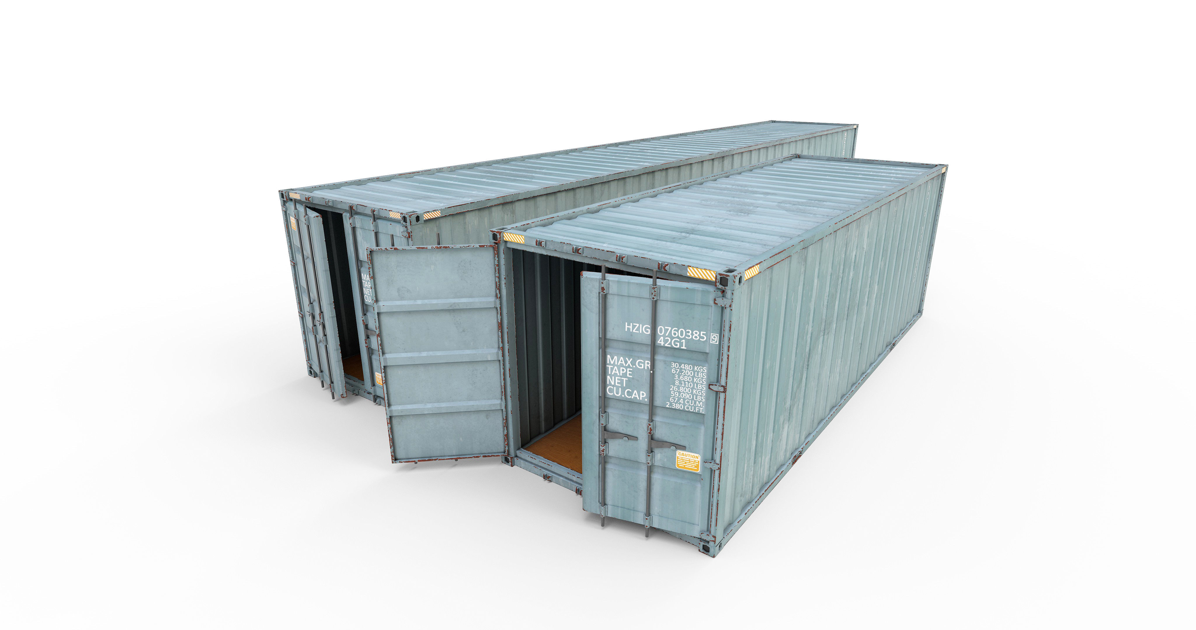 Standard Container 3D model_9