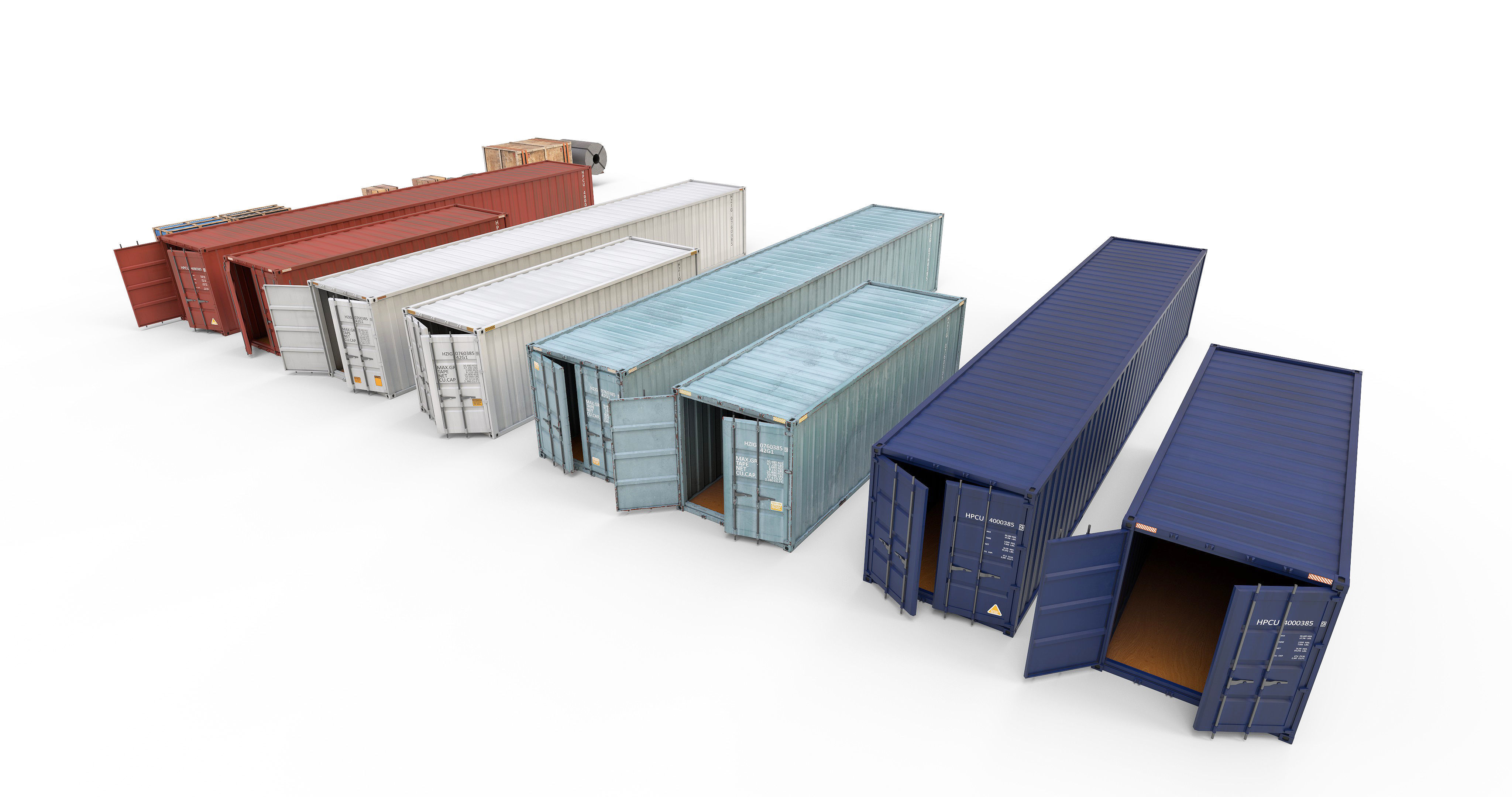 Standard Container 3D model_6