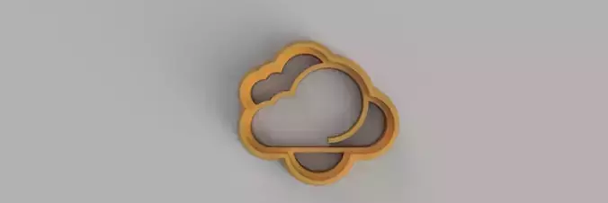 sun cloud COOKIE CUTTER