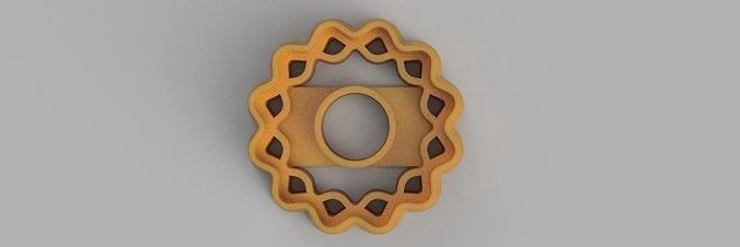 sun COOKIE CUTTER 3D print model