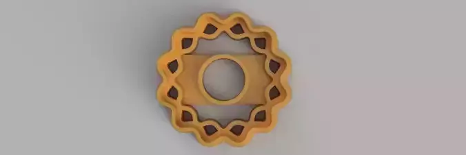 sun COOKIE CUTTER 3D print model