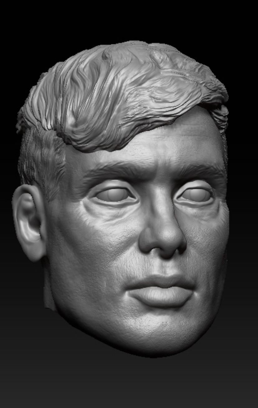 Thomas Shelby Headsculpt from Peaky Blinder 3D print model_1