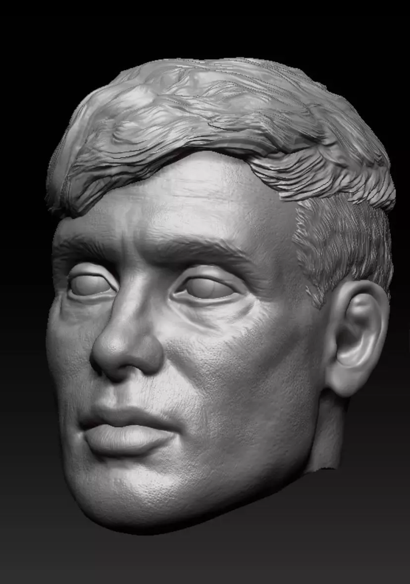 Thomas Shelby Headsculpt from Peaky Blinder 3D print model_0