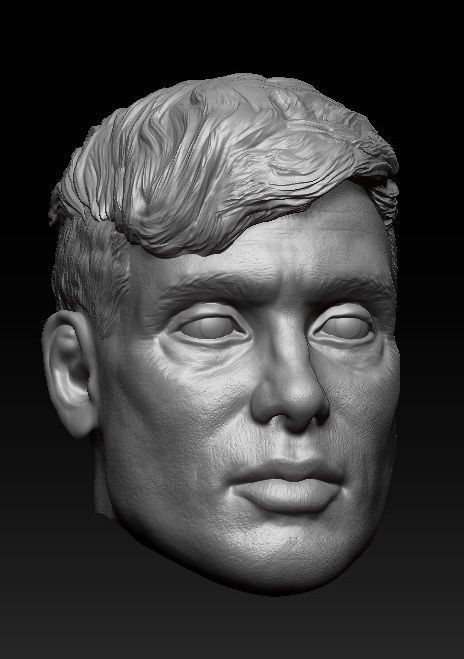 Thomas Shelby Headsculpt from Peaky Blinder 3D print model_4