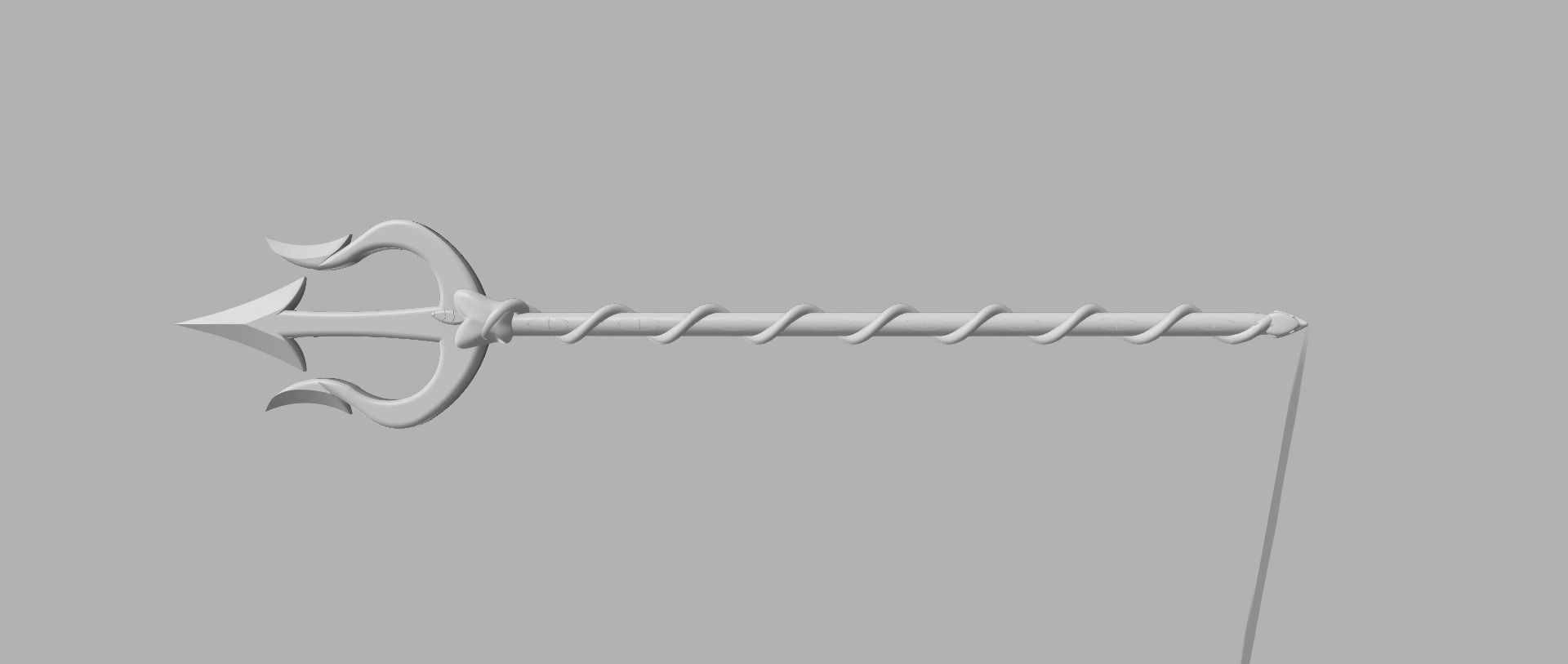 Princes Charlie Morningstar Trident - Hazbin hotel 3D print model_14