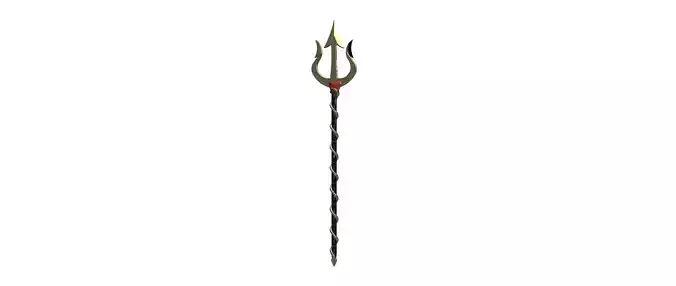 Princes Charlie Morningstar  Trident  - Hazbin hotel 3D print model