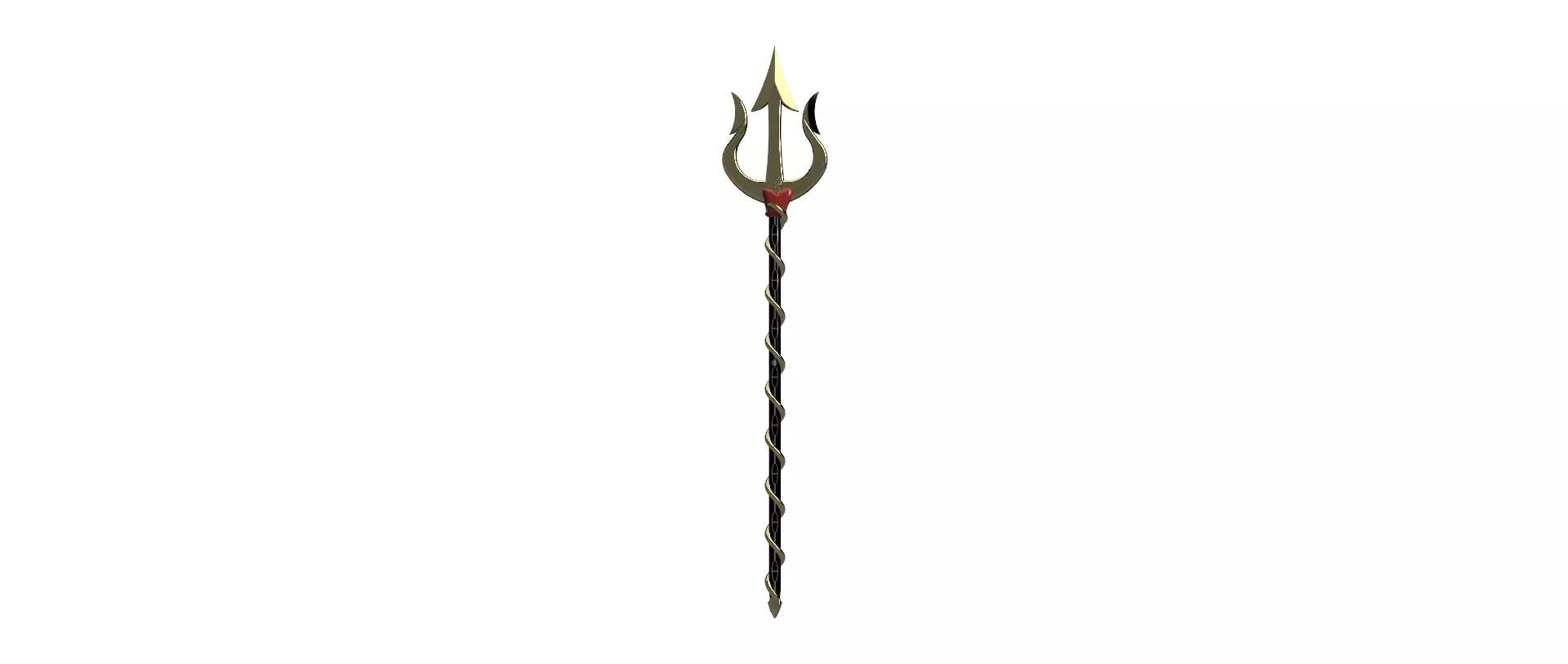 Princes Charlie Morningstar Trident - Hazbin hotel 3D print model_0