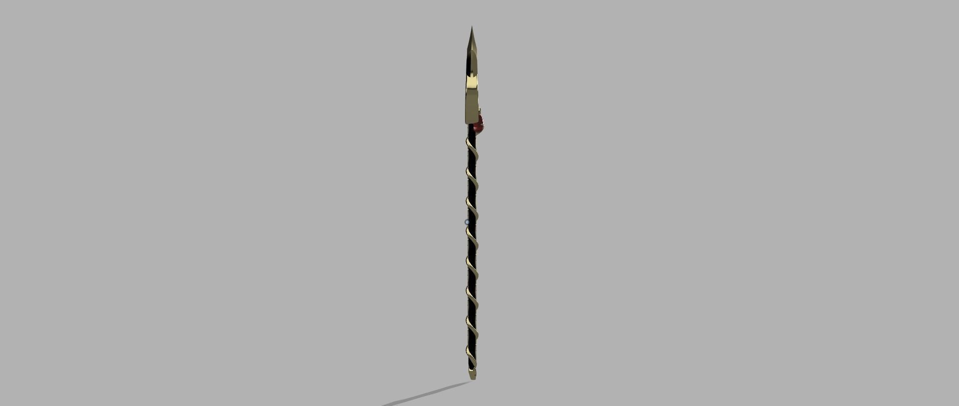 Princes Charlie Morningstar Trident - Hazbin hotel 3D print model_1