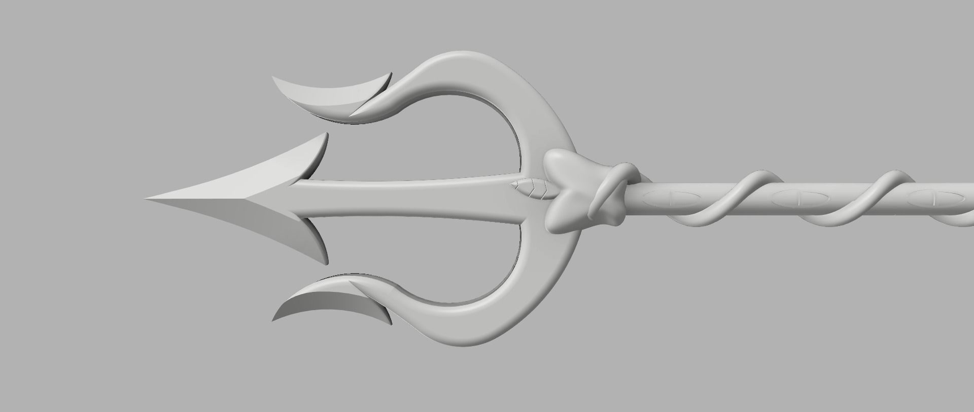 Princes Charlie Morningstar Trident - Hazbin hotel 3D print model_16