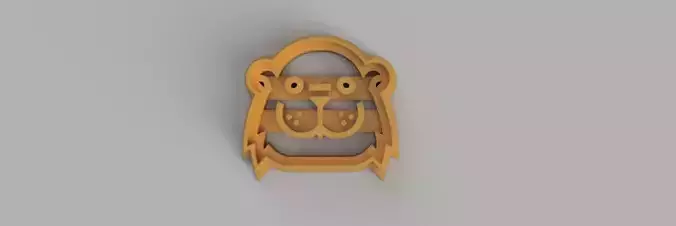 castor COOKIE CUTTER 3D print model