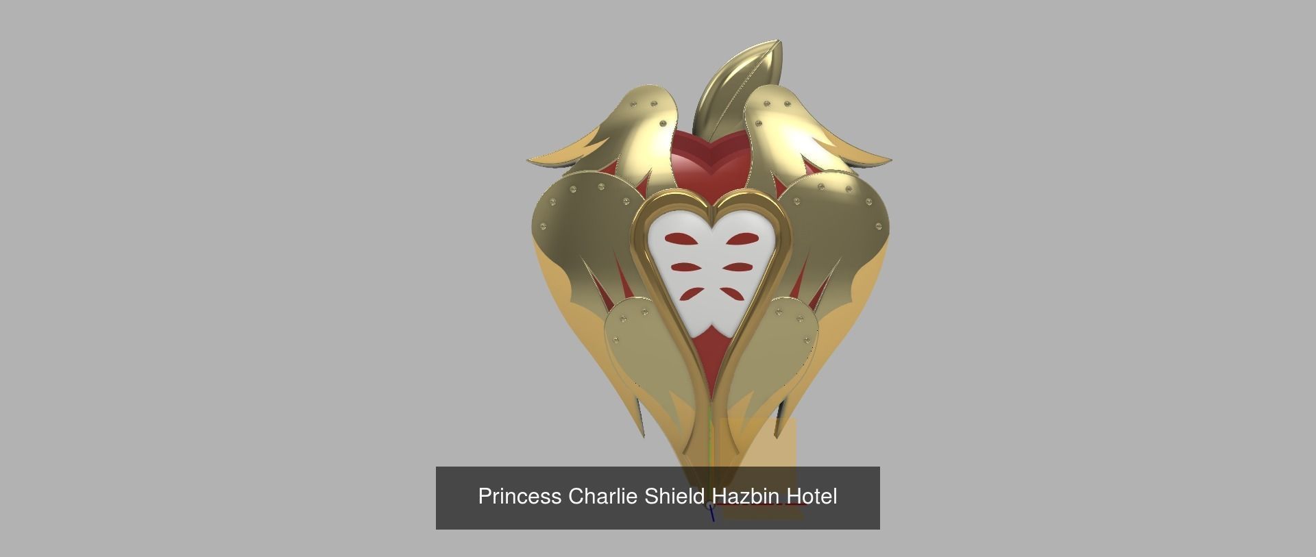 Hazbin Hotel cosplay props 3D Model Collection_8