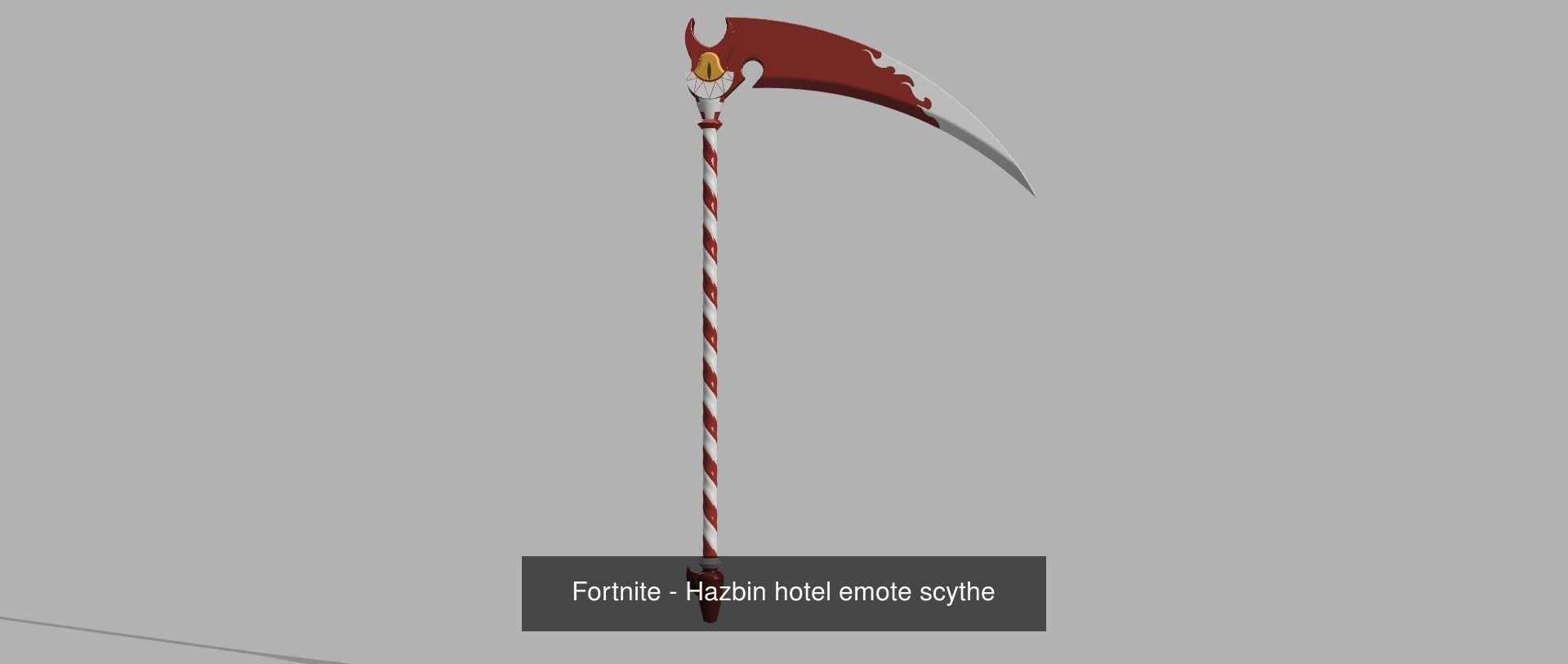 Hazbin Hotel cosplay props 3D Model Collection_6