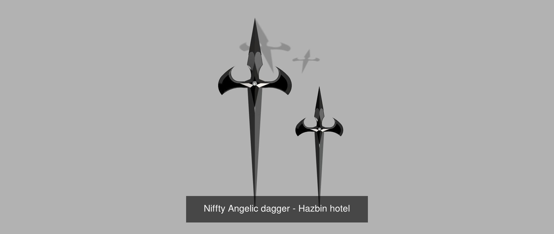 Hazbin Hotel cosplay props 3D Model Collection_5