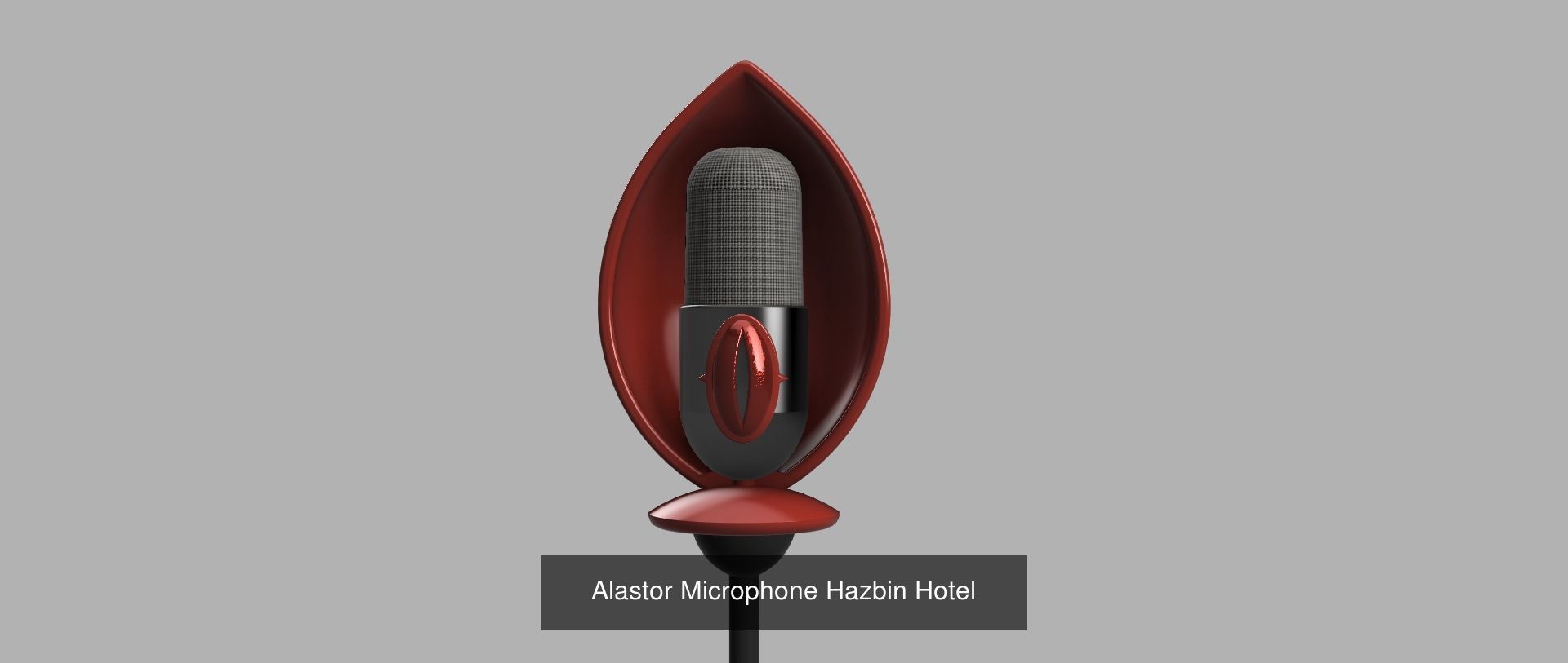 Hazbin Hotel cosplay props 3D Model Collection_7