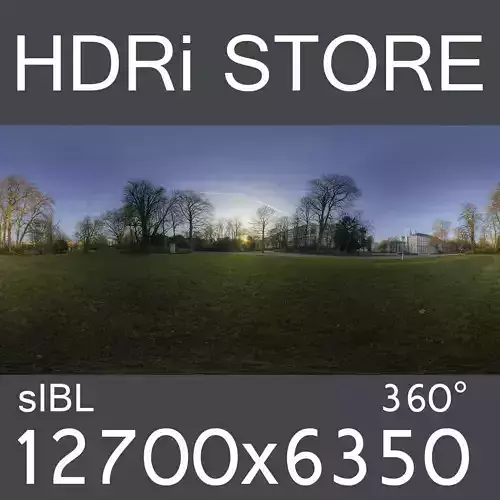 Park01 hdr store 3D model