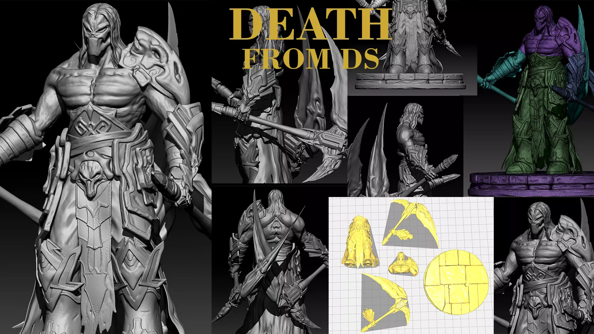 Death Darksiders 3D print model_0