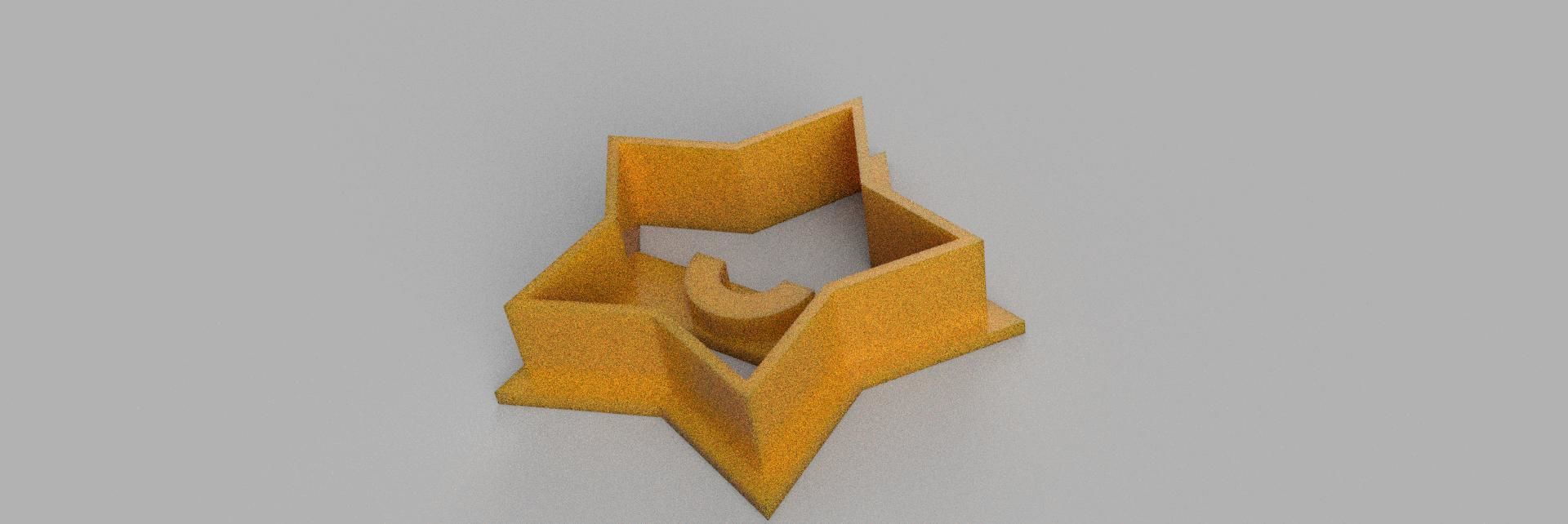 star COOKIE CUTTER 3D print model_2