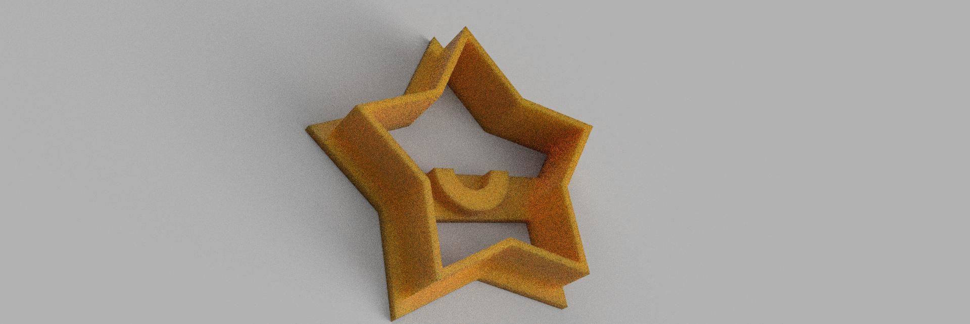star COOKIE CUTTER 3D print model_1