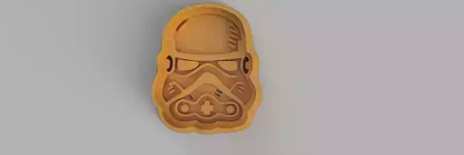 stormtrooper COOKIE CUTTER