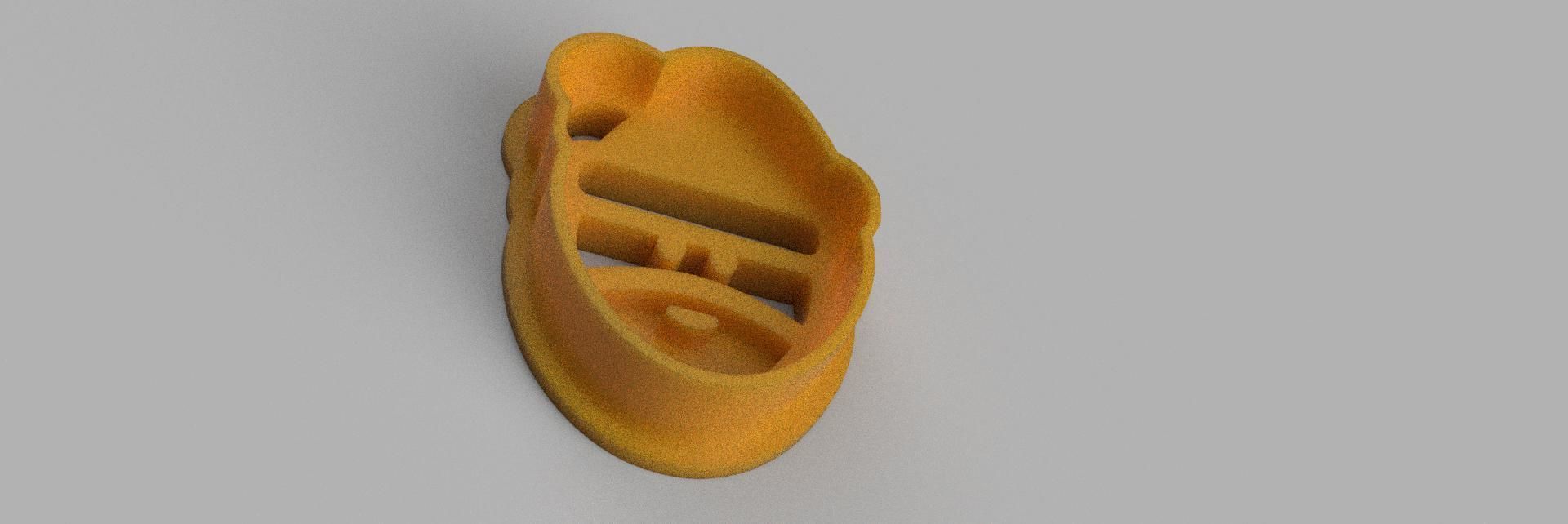 santa claus COOKIE CUTTER 3D print model_2